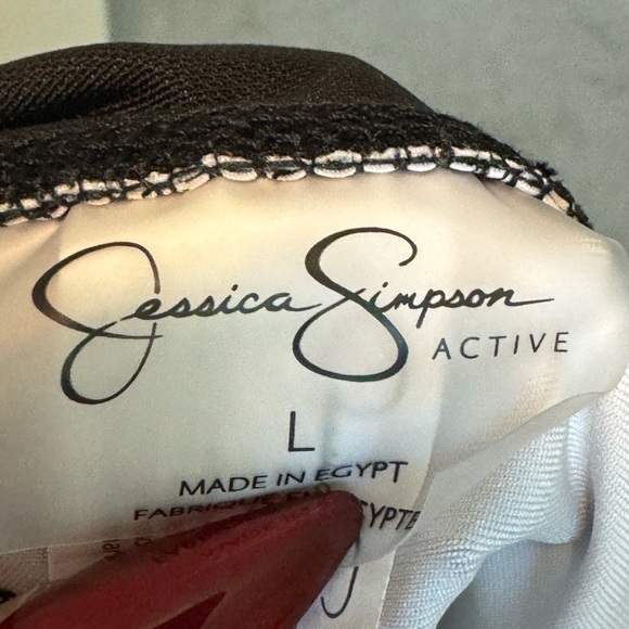 LG JESSICA SIMPSON GIRAFFE PRINT BIKER SHORTS! - Picture 3 of 4